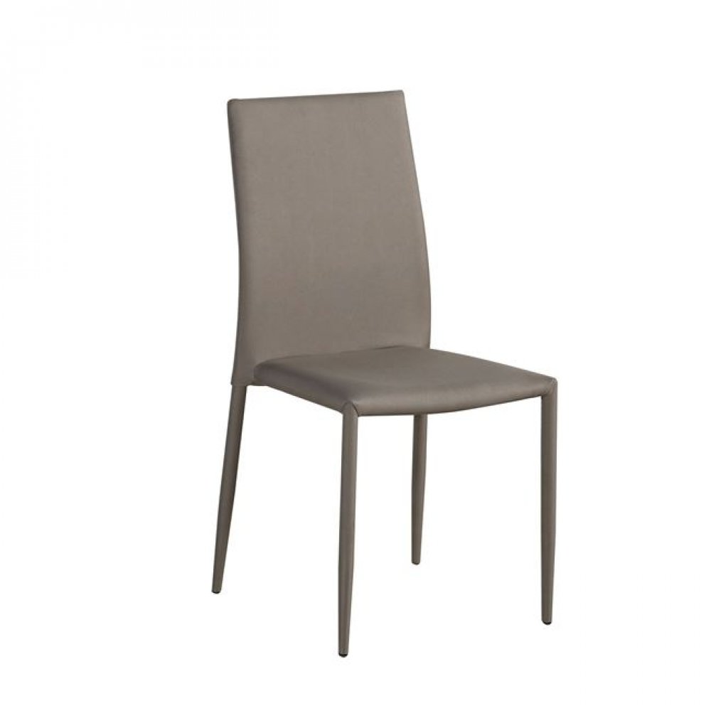 Καρέκλα "REGINA" υφασμάτινη (αδιάβροχη) σε χρώμα cappuccino 41x51x91