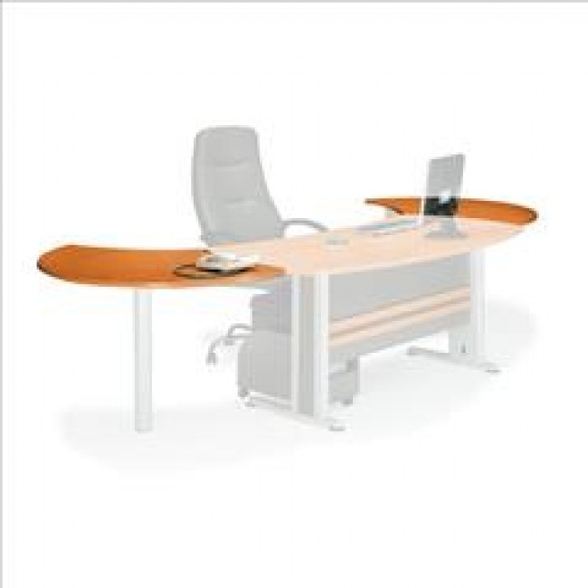 Επιφάνεια επέκτασης "EXECUTIVE" σε χρώμα κερασί 120x80