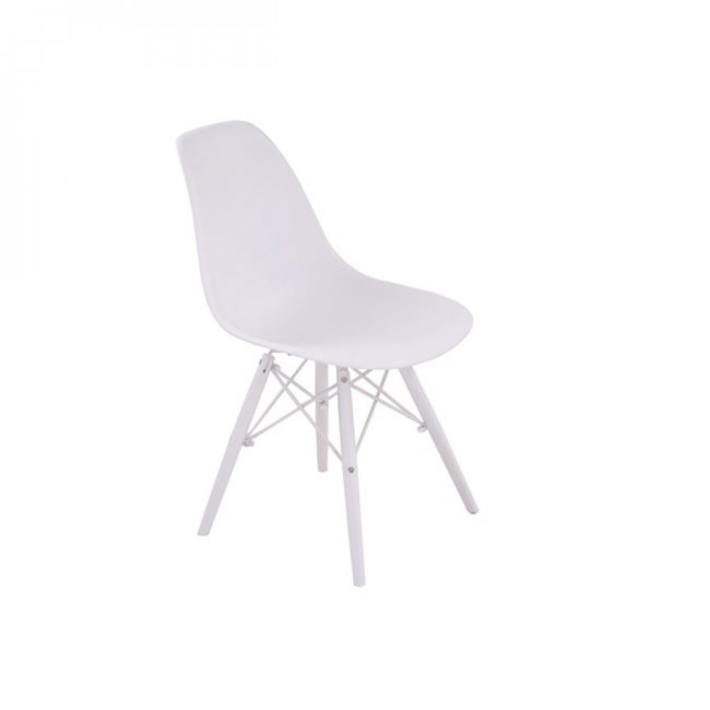 Καρέκλα "ART" από pp σε χρώμα λευκό 46x55x82