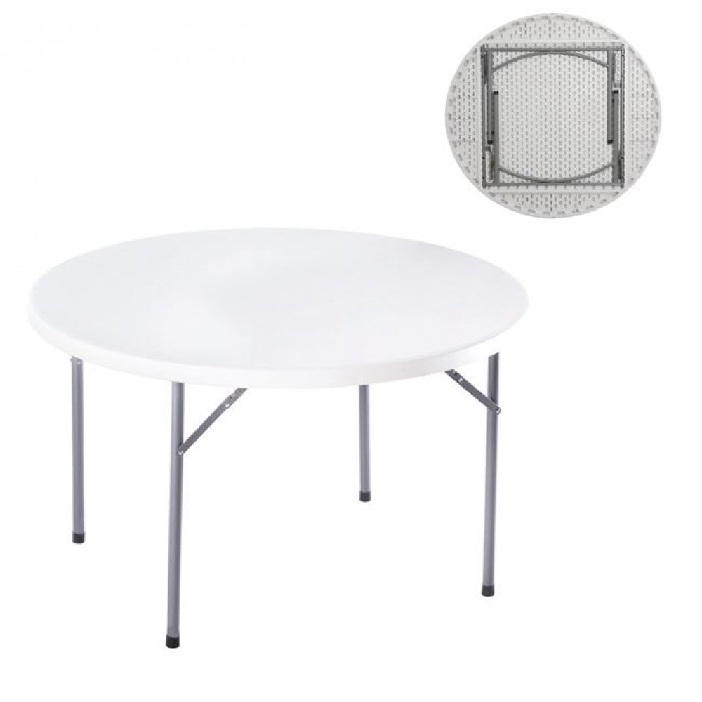 Τραπέζι συνεδρίου "BLOW-R" πτυσσόμενο σε λευκό χρώμα Φ121x72