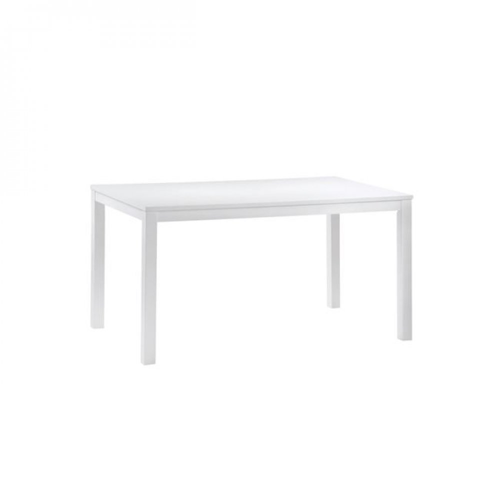 Τραπέζι "NATURALE" σε λευκό χρώμα 120x80x74