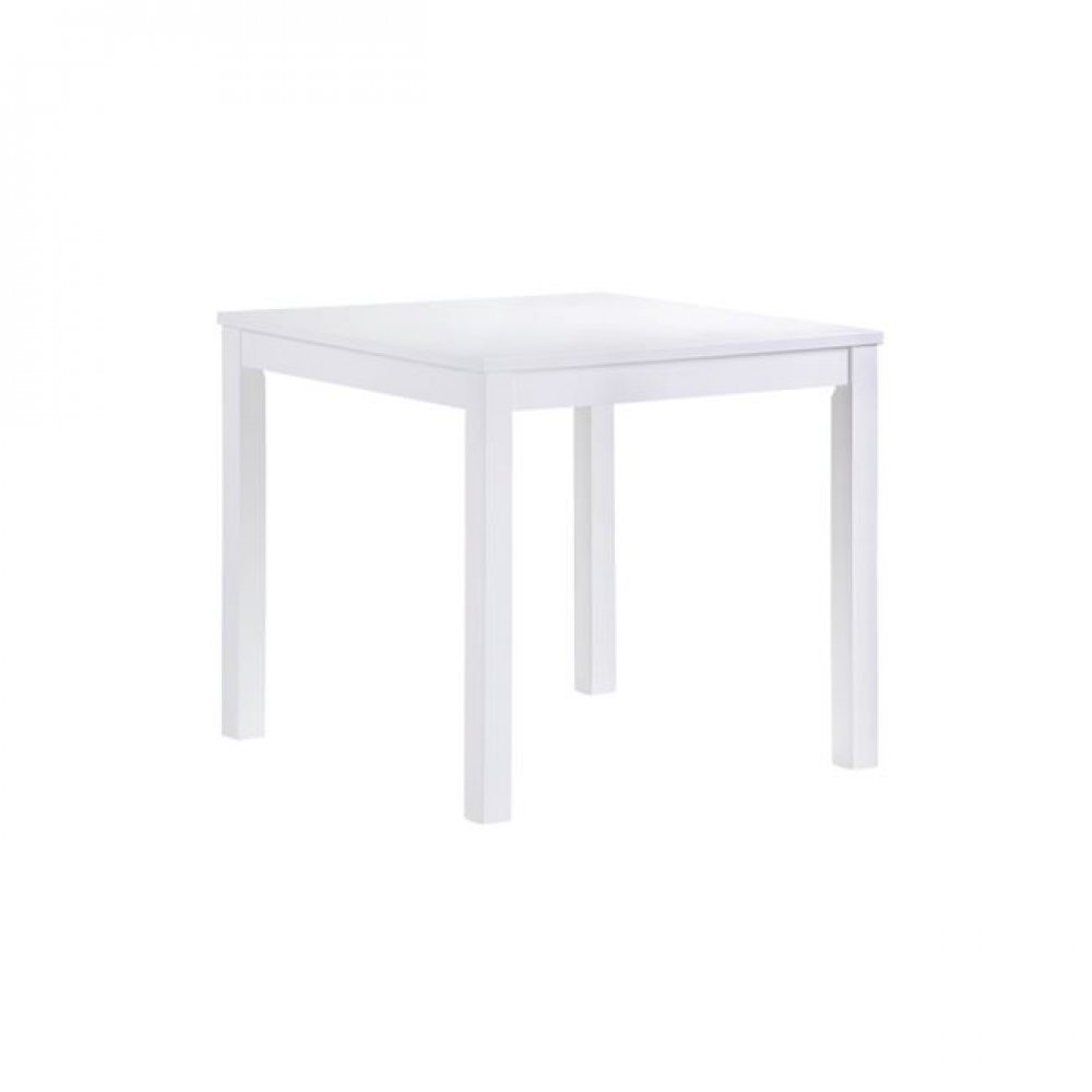 Τραπέζι "NATURALE" σε λευκή χρώμα 80x80x74