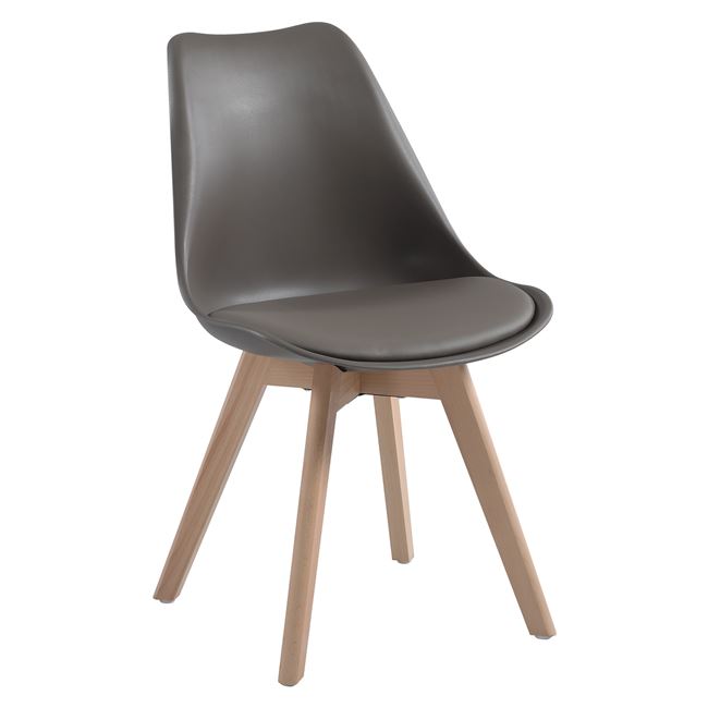 Καρέκλα "MARTIN" από pp σε sand-beige χρώμα 49x56x83