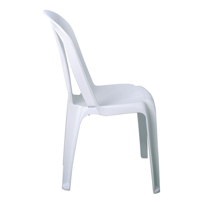 Καρέκλα "IRIDE" από ΡΡ σε λευκό χρώμα 48x55x84