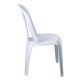 Καρέκλα "IRIDE" από ΡΡ σε λευκό χρώμα 48x55x84