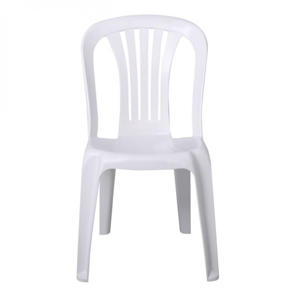 Καρέκλα "IRIDE" από ΡΡ σε λευκό χρώμα 48x55x84