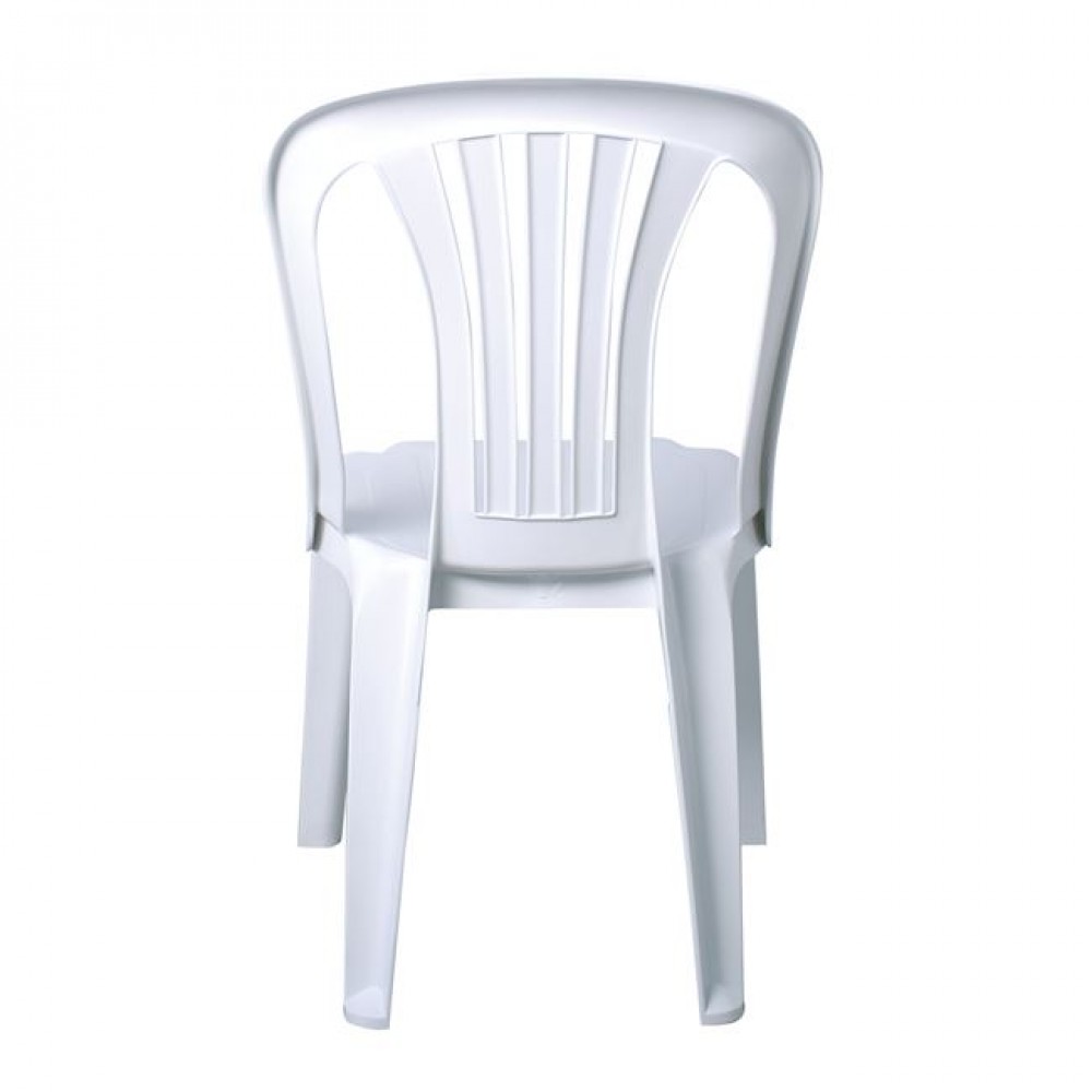 Καρέκλα "IRIDE" από ΡΡ σε λευκό χρώμα 48x55x84