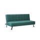 Καναπές-κρεβάτι "EUROPA" υφασμάτινος σε πράσινο χρώμα 176x82x80