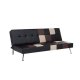 Καναπές-κρεβάτι "FLIP" από τεχνόδερμα patchwork 180x89x82
