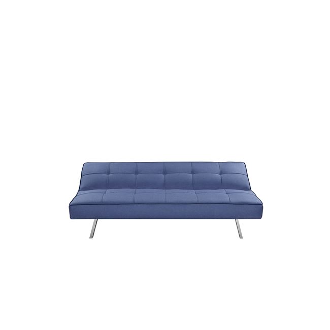 Καναπές-κρεβάτι "KAPPA" υφασμάτινος σε μπλε χρώμα 175x83x74