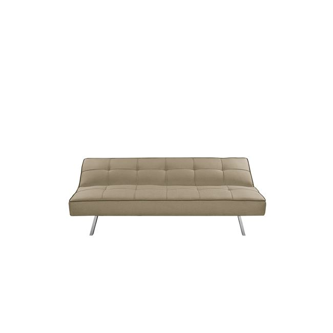 Καναπές-κρεβάτι "KAPPA" υφασμάτινος σε μπεζ χρώμα 175x83x74