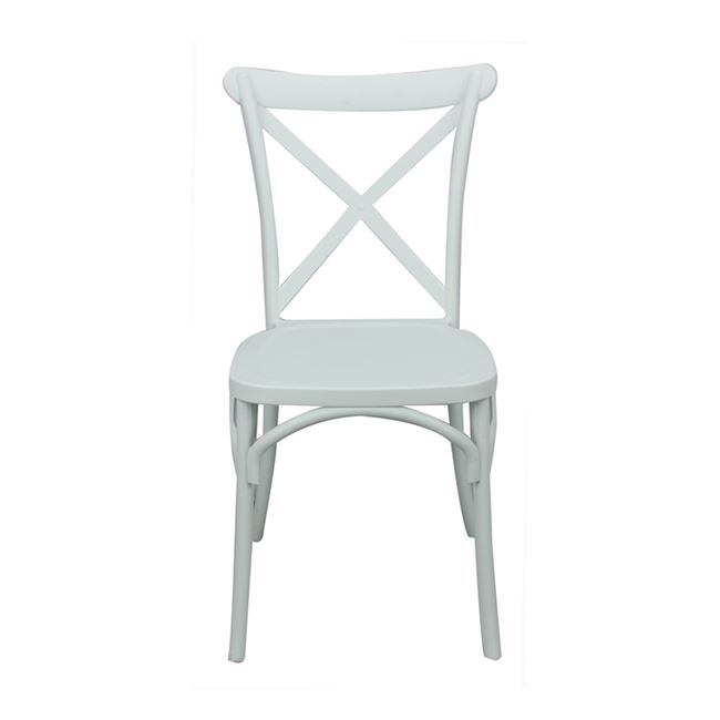 Καρέκλα "DESTINY" πολυπροπυλενίου σε χρώμα λευκό 48x55x91