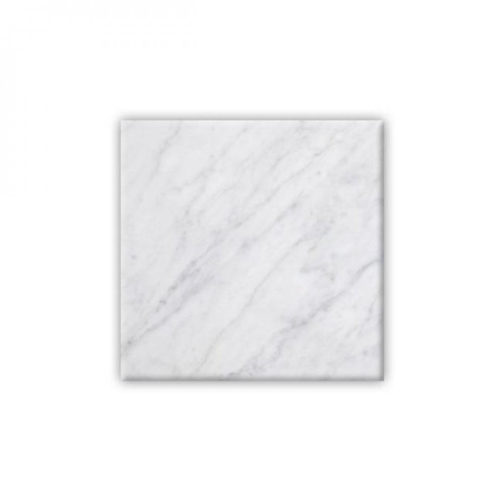 Επιφάνεια μαρμάρινη τετράγωνη σε λευκό χρώμα 60x60
