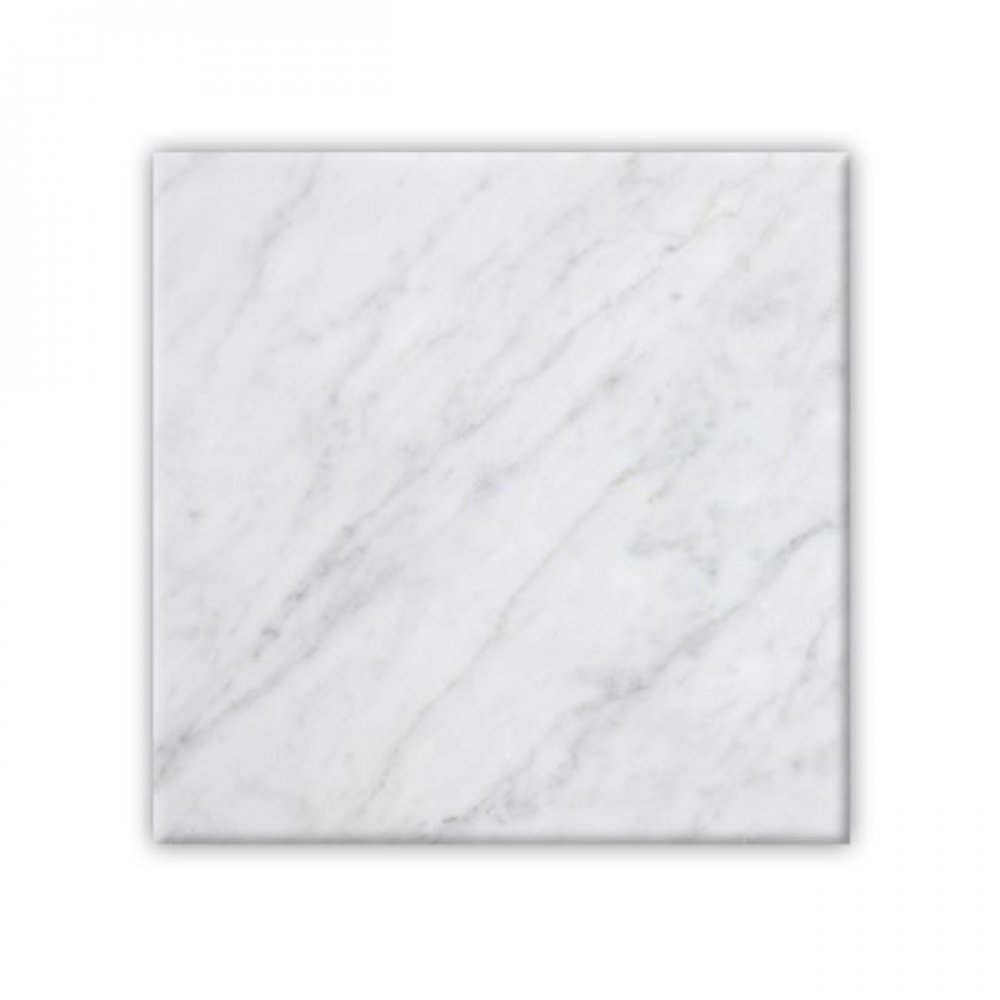 Επιφάνεια μαρμάρινη τετράγωνη σε λευκό χρώμα 80x80