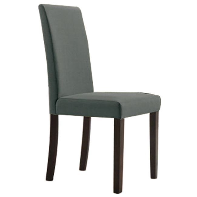 Καρέκλα τραπεζαρίας "OPTIMAL" υφασμάτινη σε γκρι χρώμα 43x54x93