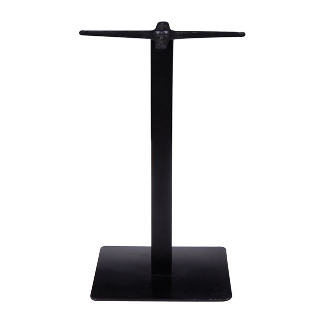 Βάση τραπεζιού "PRATO" μεταλλική σε μαύρο χρώμα 40x40x72