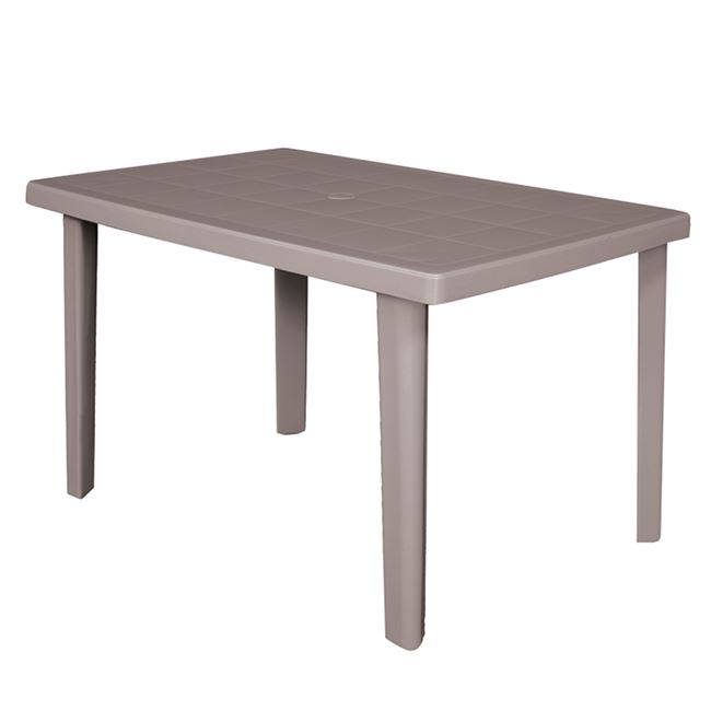 Τραπέζι "MARTE" από PP σε χρώμα τορτόρα 100x67x72