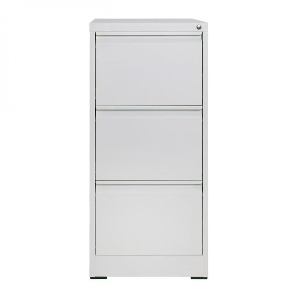 Φοριαμός αρχειοθέτησης από μέταλλο σε λευκό χρώμα 46x62x103