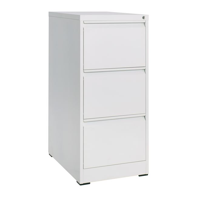 Φοριαμός αρχειοθέτησης από μέταλλο σε λευκό χρώμα 46x62x103