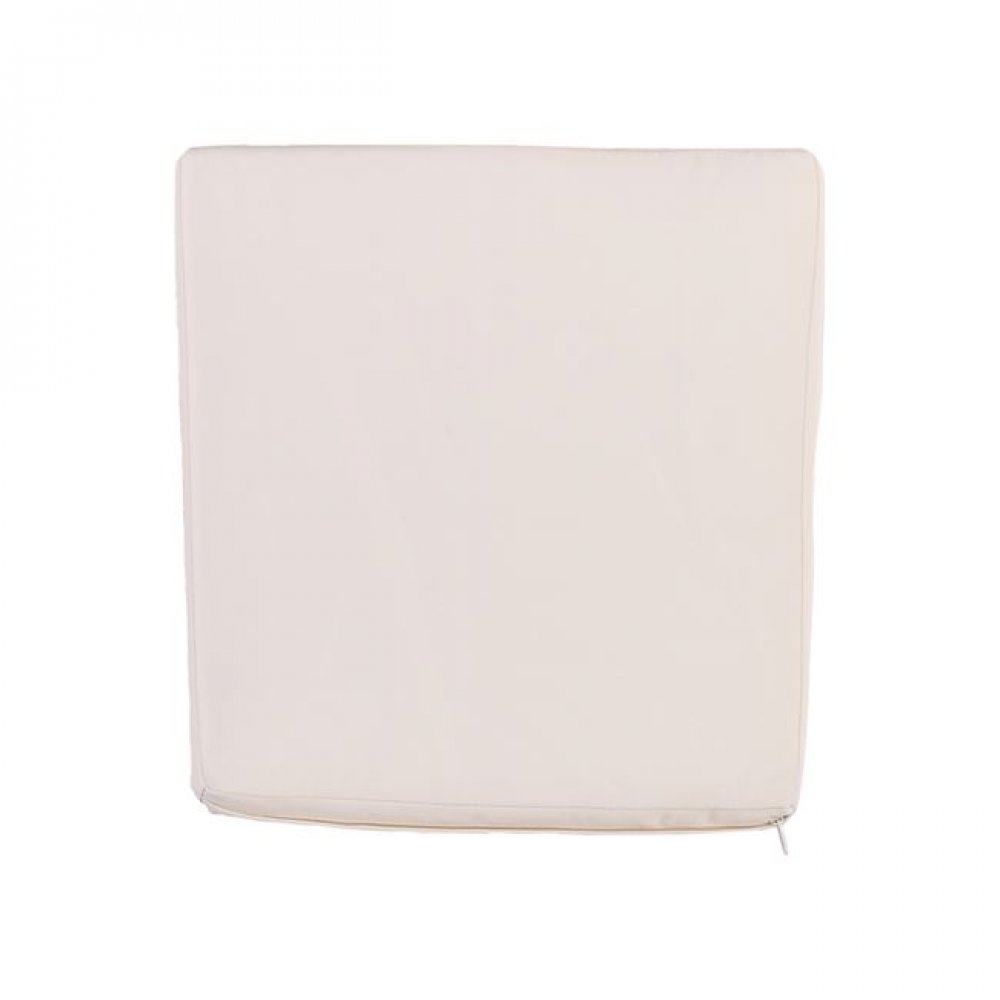 Μαξιλάρι πολυθρόνας "SALSA" από ύφασμα σε χρώμα εκρού 42x44x4