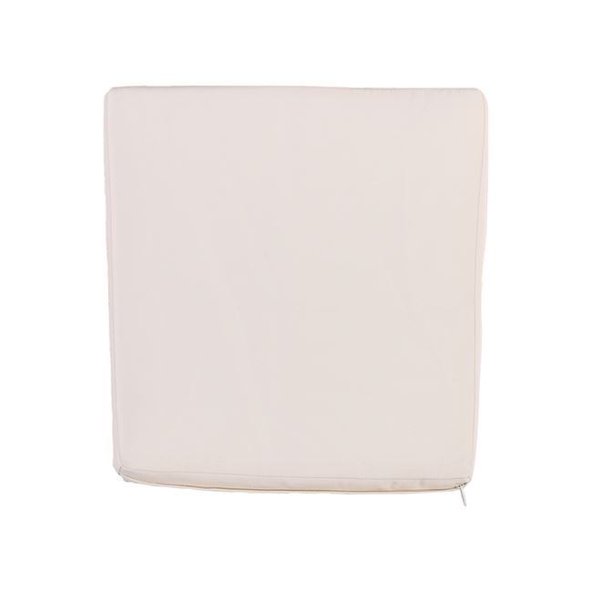 Μαξιλάρι πολυθρόνας "SALSA" από ύφασμα σε χρώμα εκρού 42x44x4