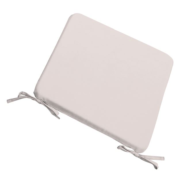 Μαξιλάρι καθίσματος "CHAIR" υφασμάτινο σε χρώμα εκρού 42x42x3