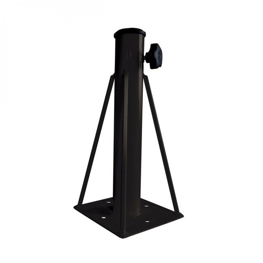 Βάση ομπρέλας εδάφους μεταλλική σε μάυρο χρώμα 16,5x16.5x36