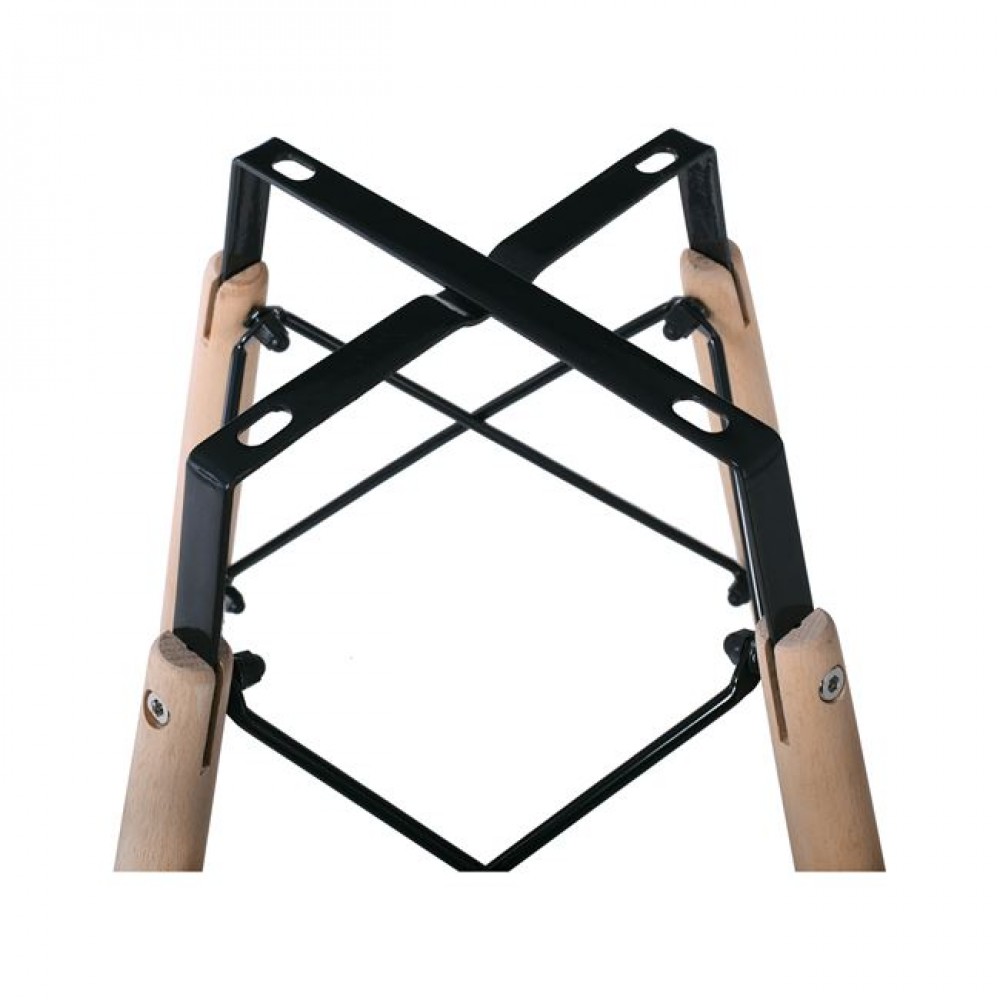 Βάση τραπεζιού "ART" από ξύλο σε φυσικό χρώμα 54x54x70