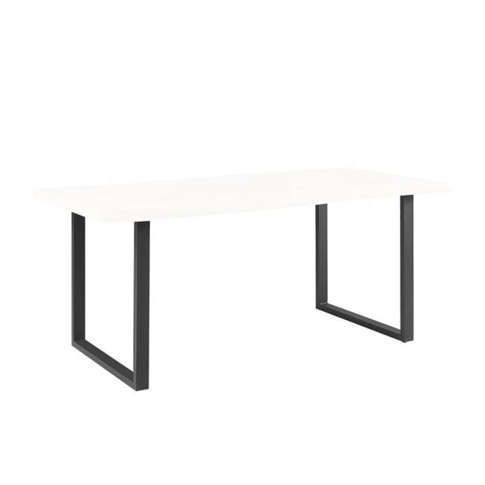 Βάση τραπεζιού "LIZARD" 2τμχ από μέταλλο σε μαύρο χρώμα 79x6x73