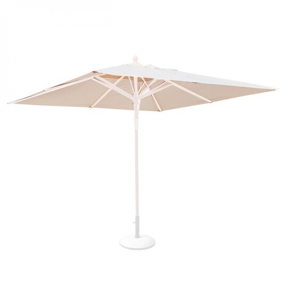 Ανταλλακτικό πανί ομπρέλας από ύφασμα σε χρώμα εκρού 200x200