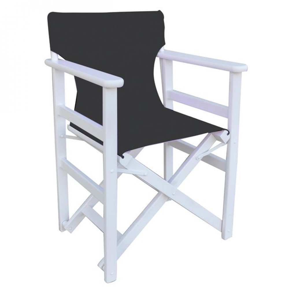 Πανί σκηνοθέτη από textilene σε μαύρο χρώμα