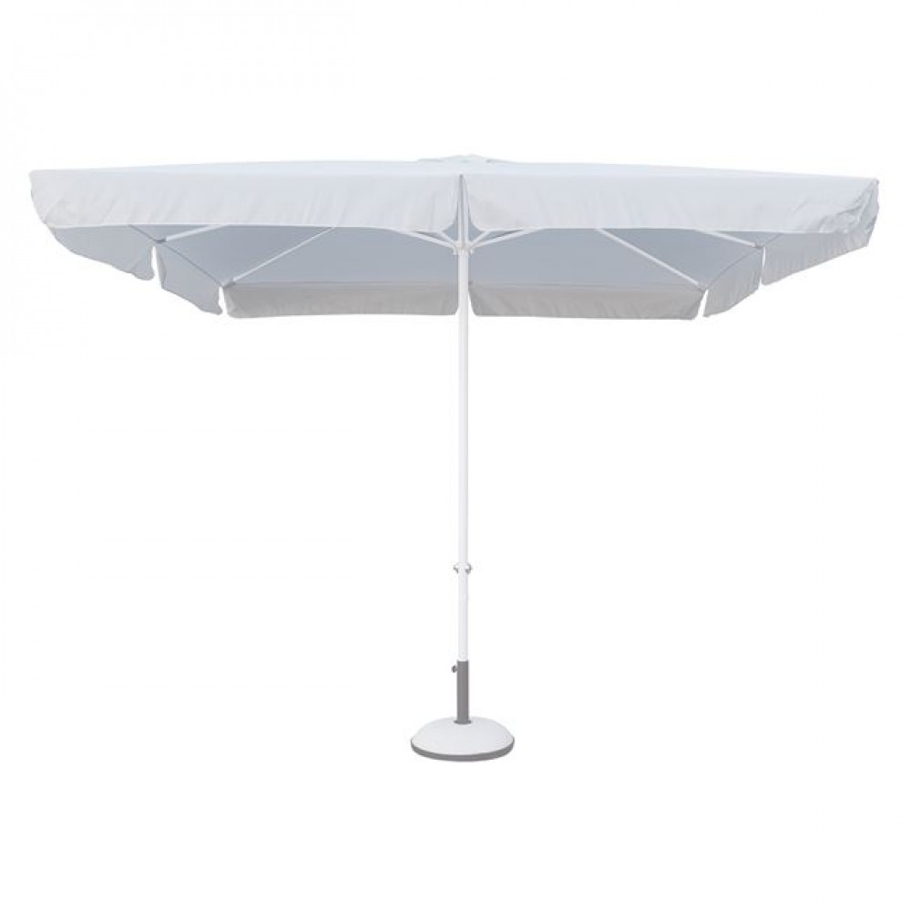 Ανταλλακτικό πανί ομπρέλας από ύφασμα σε χρώμα λευκό 300x300