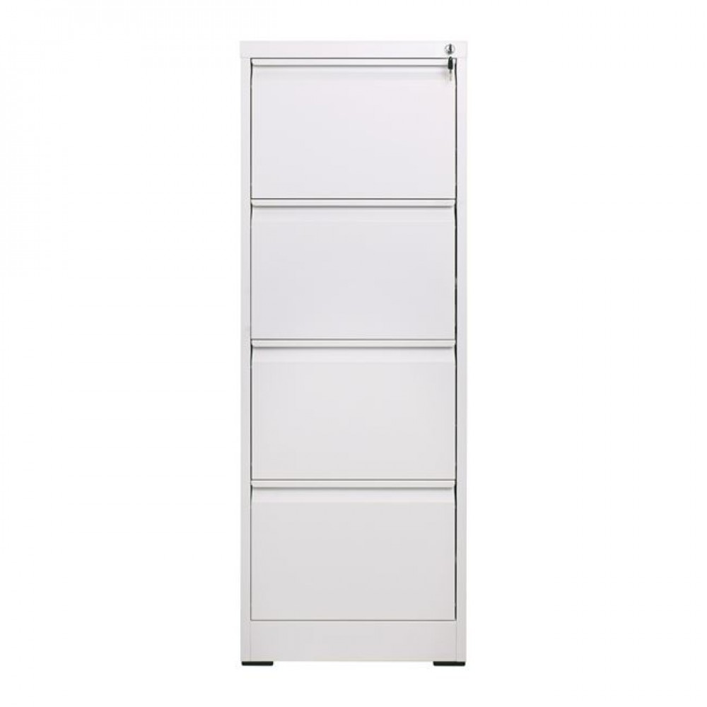 Φοριαμός αρχειοθέτησης από μέταλλο σε λευκό χρώμα 46x62x133