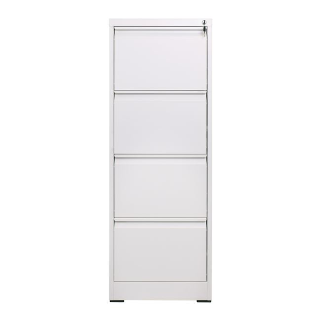 Φοριαμός αρχειοθέτησης από μέταλλο σε λευκό χρώμα 46x62x133