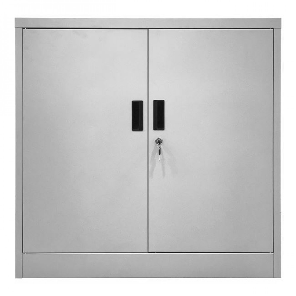 Ντουλάπα "LOCKER" μεταλλική σε γκρι χρώμα 90x40x90