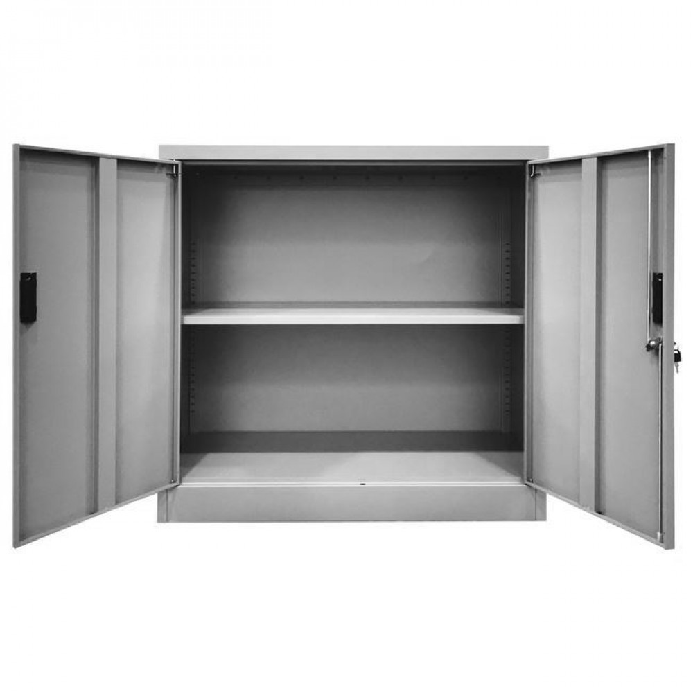 Ντουλάπα "LOCKER" μεταλλική σε γκρι χρώμα 90x40x90