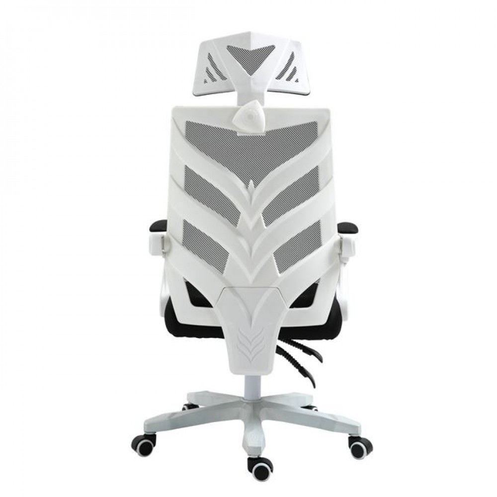 Πολυθρόνα διευθυντή "BF2985" από ύφασμα mesh σε μαύρο/άσπρο χρώμα 60x66x121