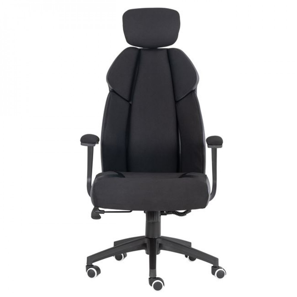 Πολυθρόνα διευθυντή "BF8300" από ύφασμα mesh σε μαύρο χρώμα 64x72x130