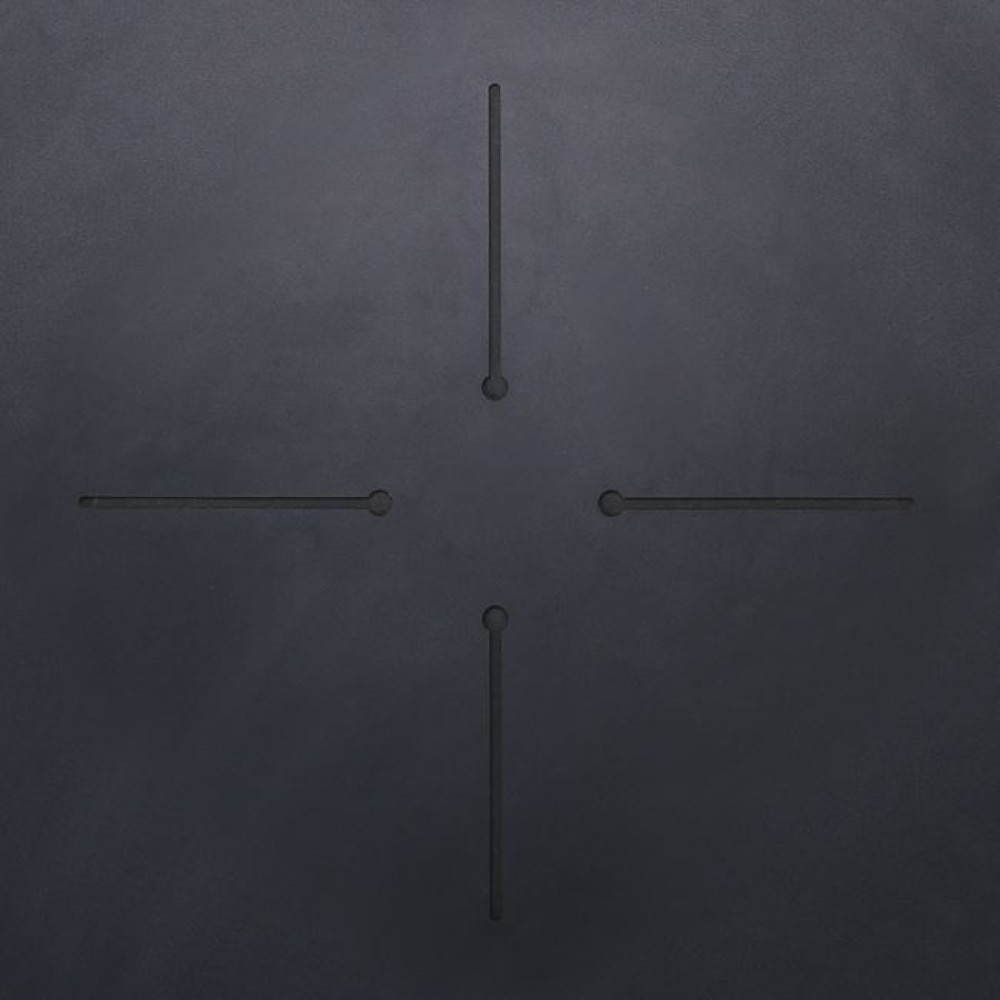 Επιφάνεια τραπεζιού από HPL σε καρυδί χρώμα 60x60x1.2