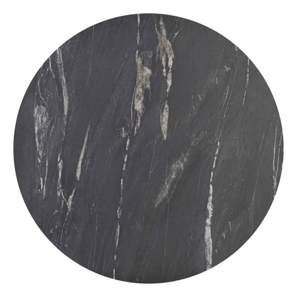 Επιφάνεια τραπεζιού "CONTRACT" από laminate σε γκρι χρώμα Φ60x1.6