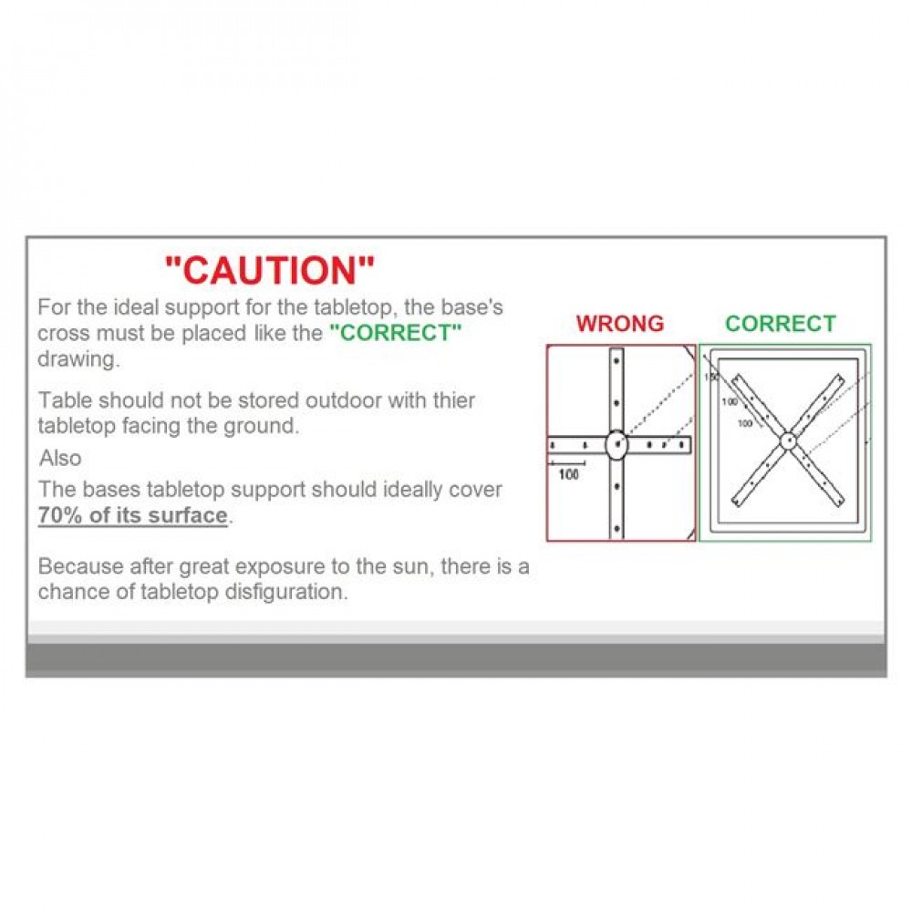Επιφάνεια τραπεζιού "CONTRACT" από laminate σε γκρι χρώμα Φ60x1.6