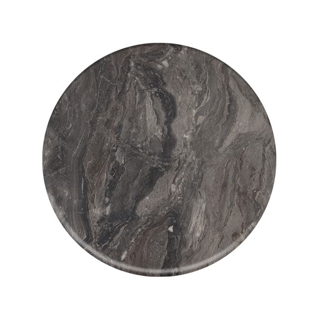 Επιφάνεια τραπεζιού "CONTRACT" από laminate σε καφέ χρώμα Φ60x1.2