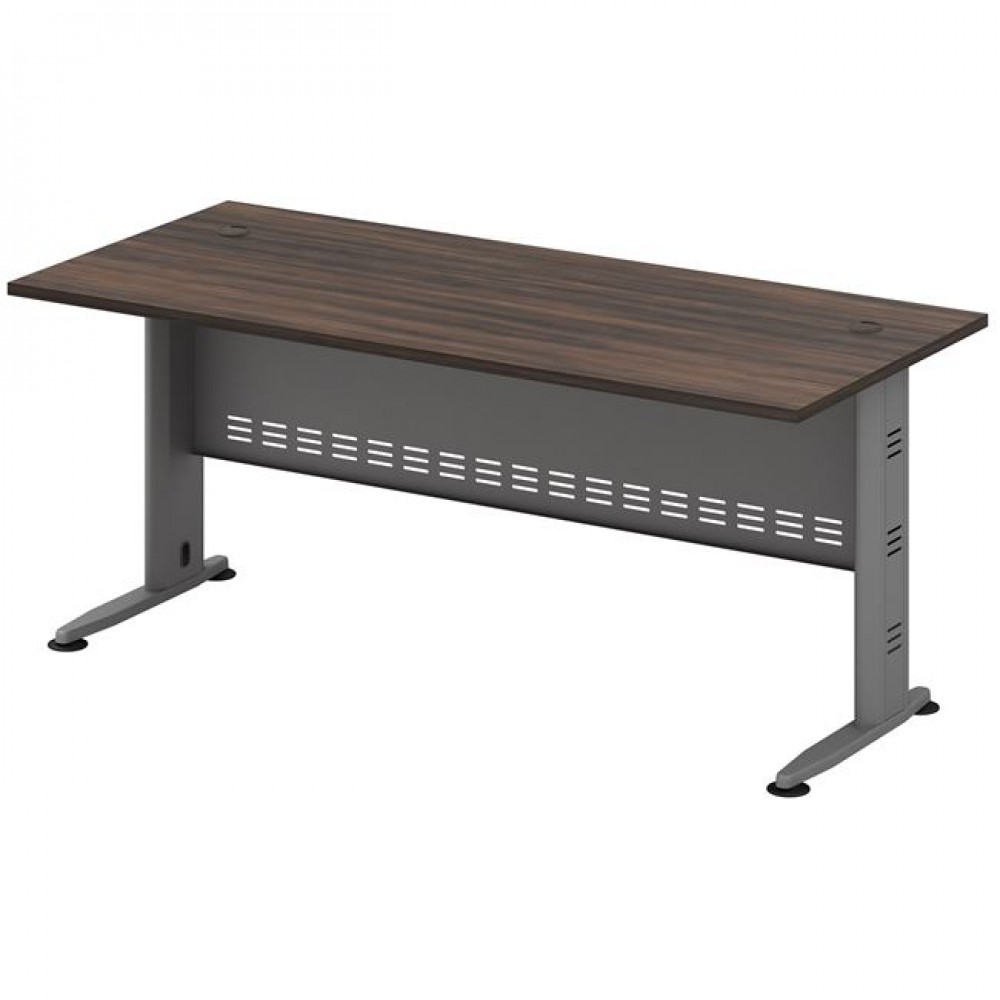 Γραφείο "COMPACT" σε χρώμα σκούρο καρυδί 180x80x75