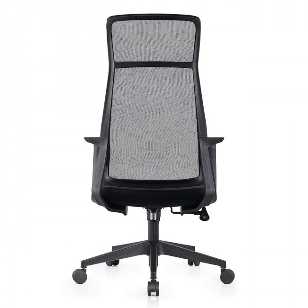 Πολυθρόνα διευθυντή "BF2990" από mesh ύφασμα σε χρώμα γκρι 73x67x118/128