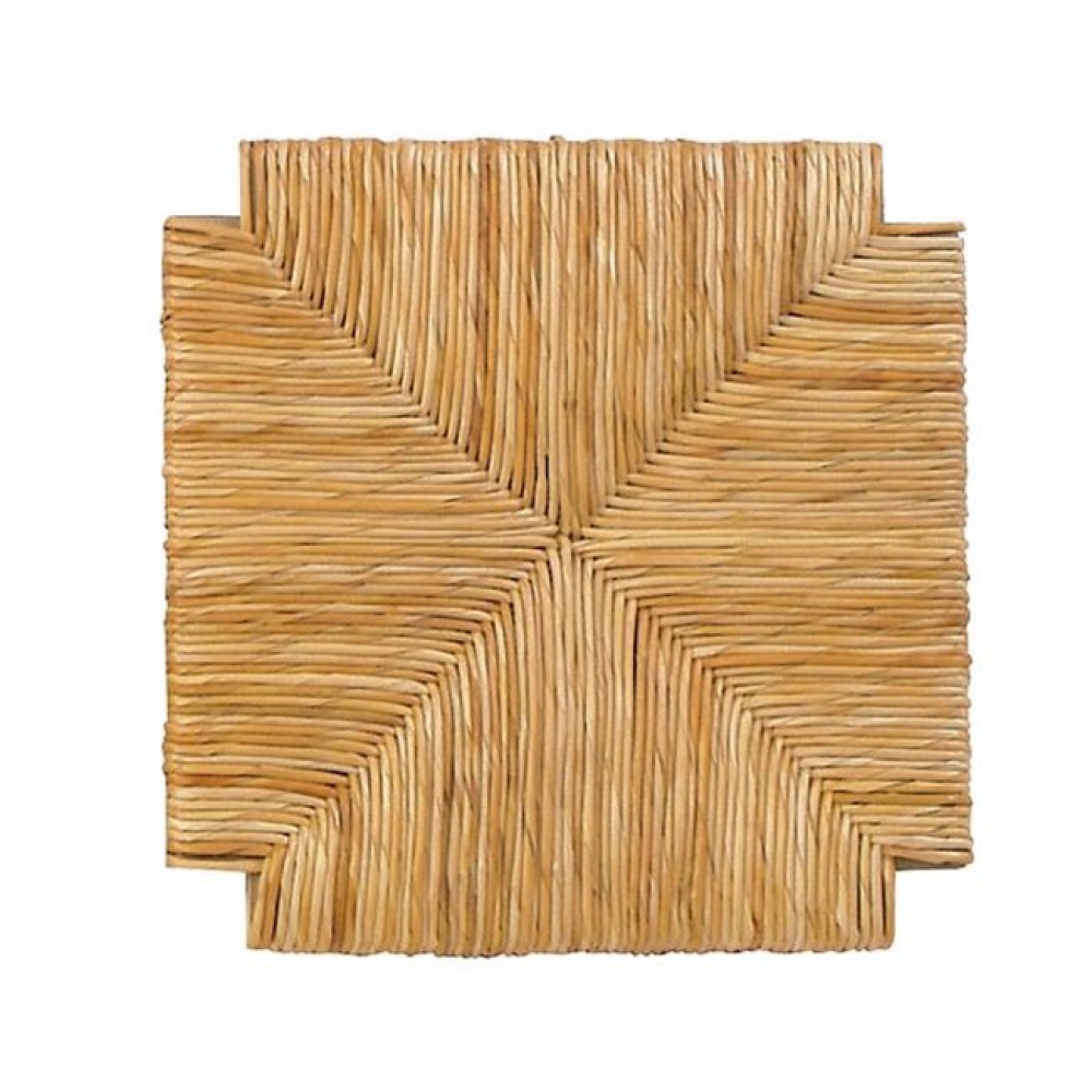 Ψάθα για σκαμπό καφενείου σε χρώμα φυσικό 33x33