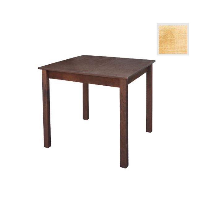 Τραπέζι ταβέρνας από ξύλο σε χρώμα φυσικό 80x80x75