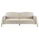 Καναπές κρεβάτι ''MOLINO'' από ύφασμα σε χρώμα μπεζ 218x85x83