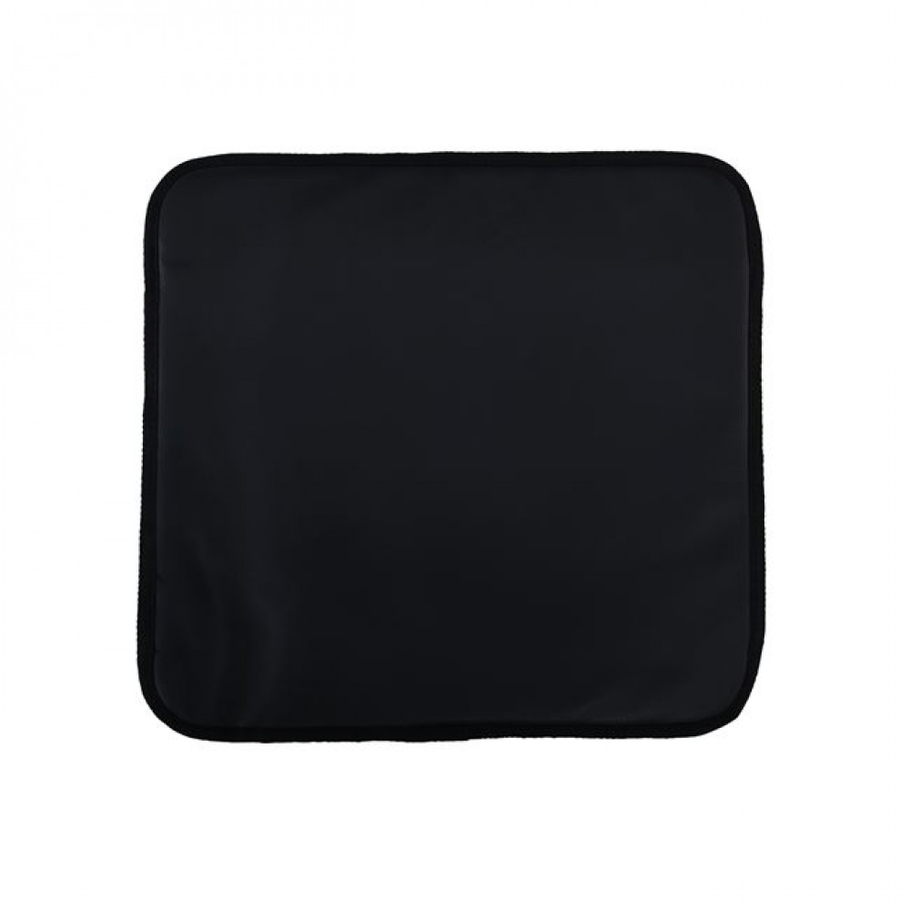 Μαξιλάρι πολυθρόνας "NEXUS" από PU σε μαύρο χρώμα 41x38x2