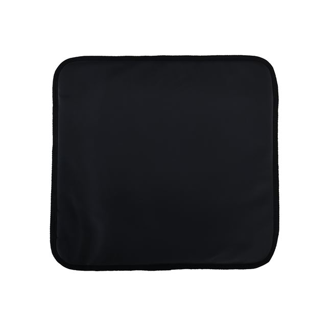 Μαξιλάρι πολυθρόνας "NEXUS" από PU σε μαύρο χρώμα 41x38x2