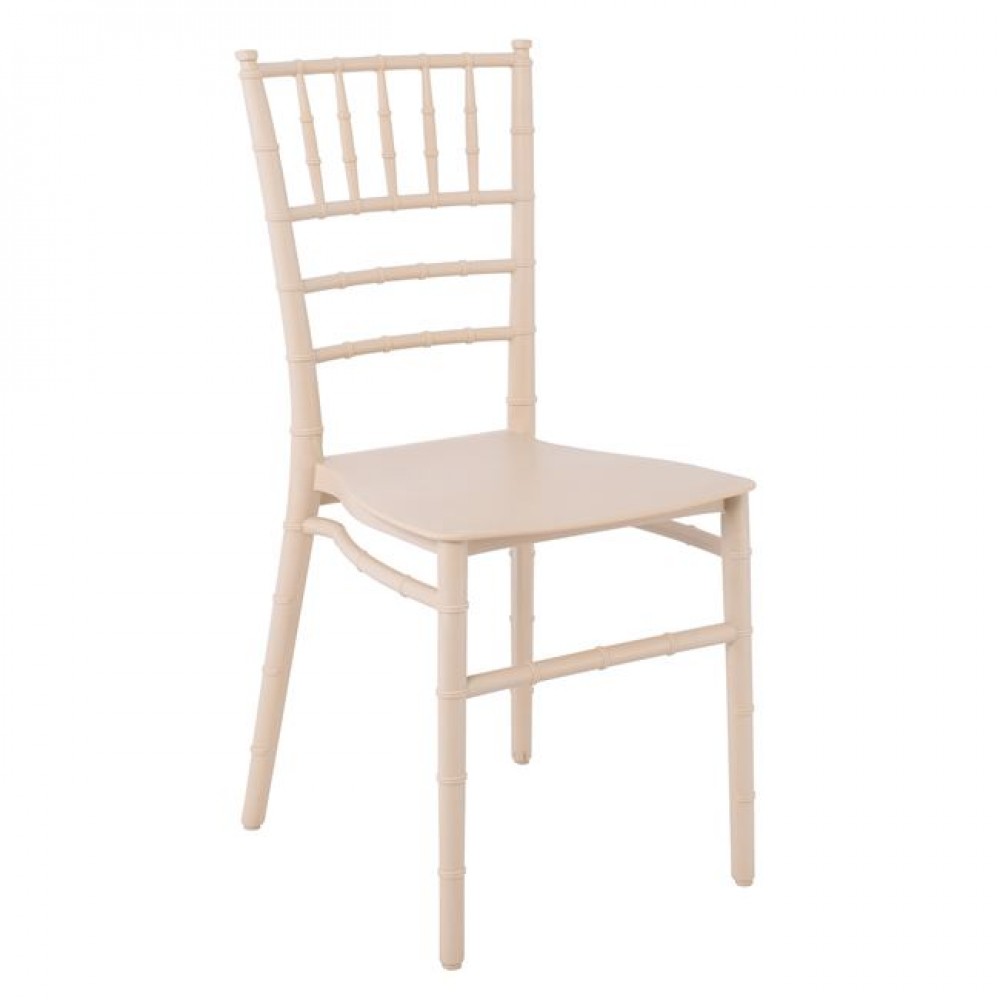 Καρέκλα catering "ILONA" από PP σε μπεζ χρώμα 40x46x88